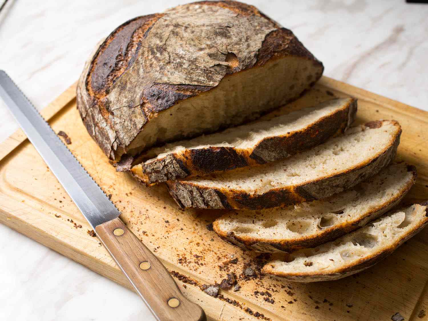 New Frozen Polish Stone Oven Bread 510 To 490G Imported Half Cooked